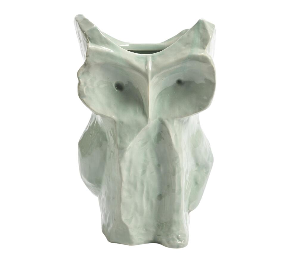 x Marni ugle vase, L - Light Blue after midnight